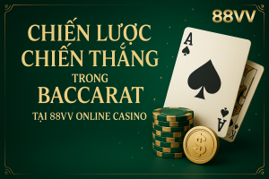 Chiến lược chiến thắng trong Baccarat tại 88VV online casino